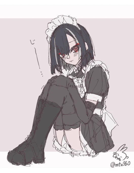 メイド京極くんちゃんかわいい 