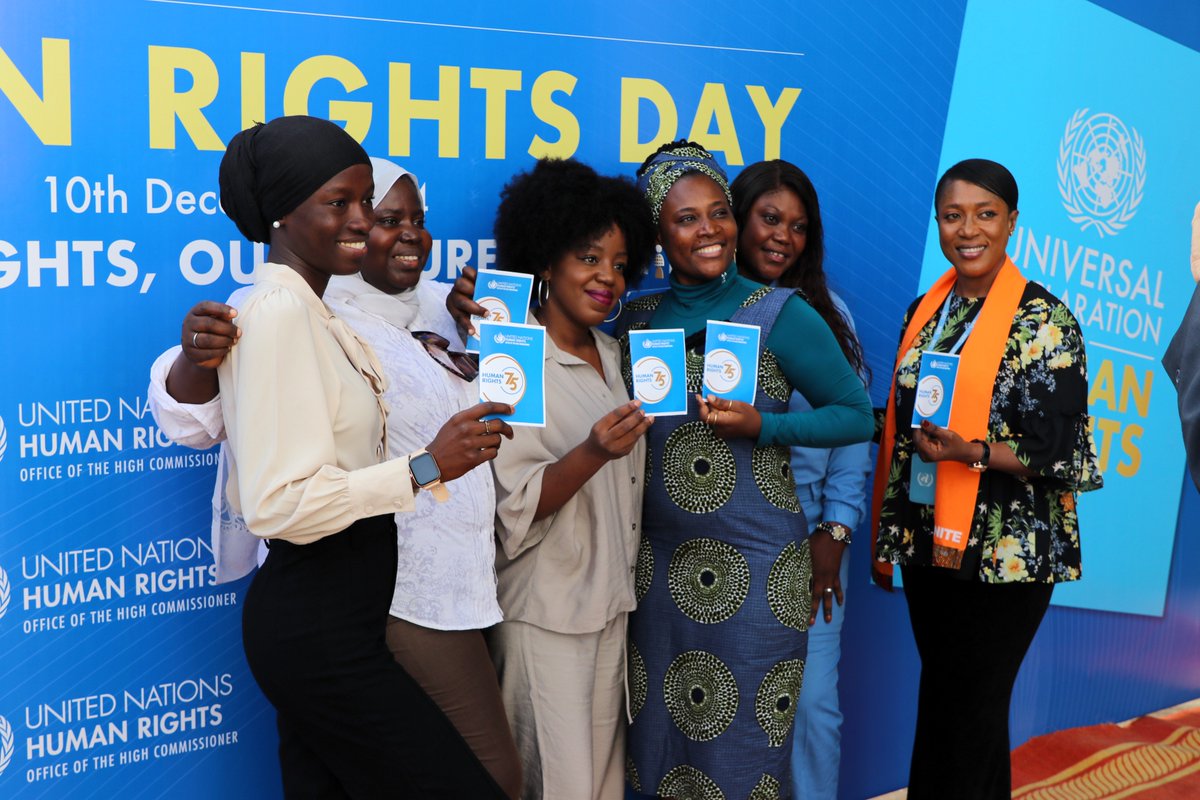 UNGambia's tweet photo. Every human deserves dignity. Every voice matters.

On #HumanRightsDay, we recommit to our shared promise: protecting the fundamental rights that unite us, challenge us, and ultimately define our humanity.

By coming together, we can build a world of justice, equality, and hope. https://t.co/zUroDTSRLb