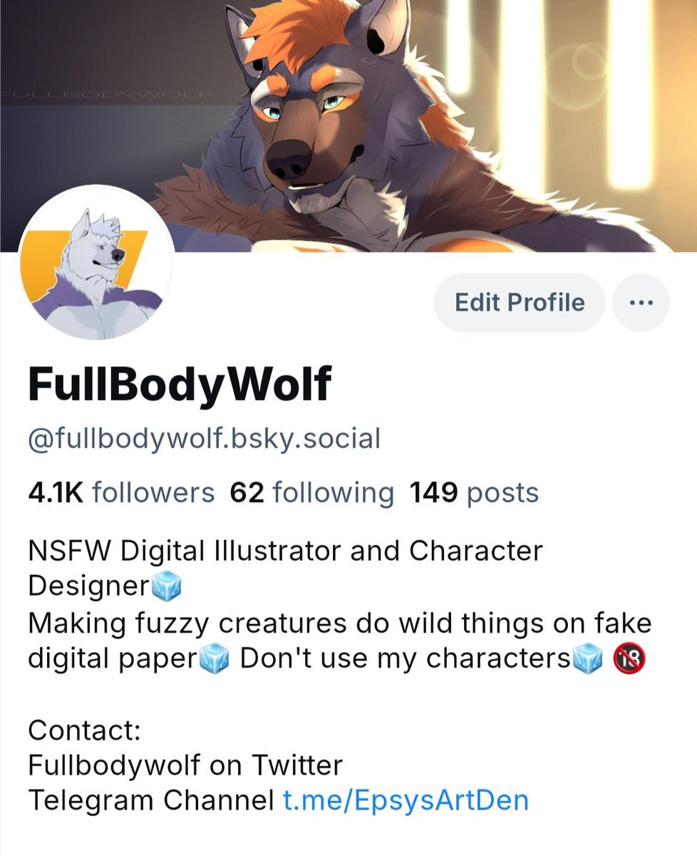 FullBodyWolf tweet media