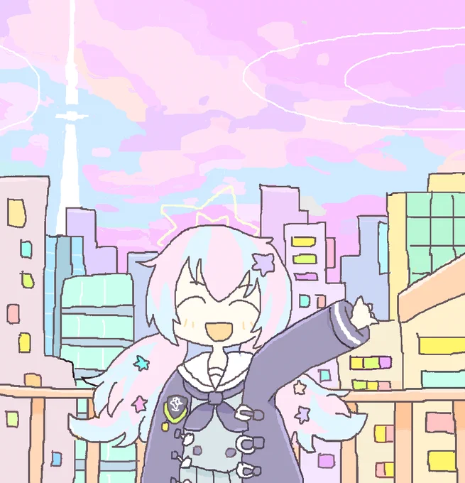 #今年も残りわずかなので今年一番伸びた絵を貼るレイサでした 