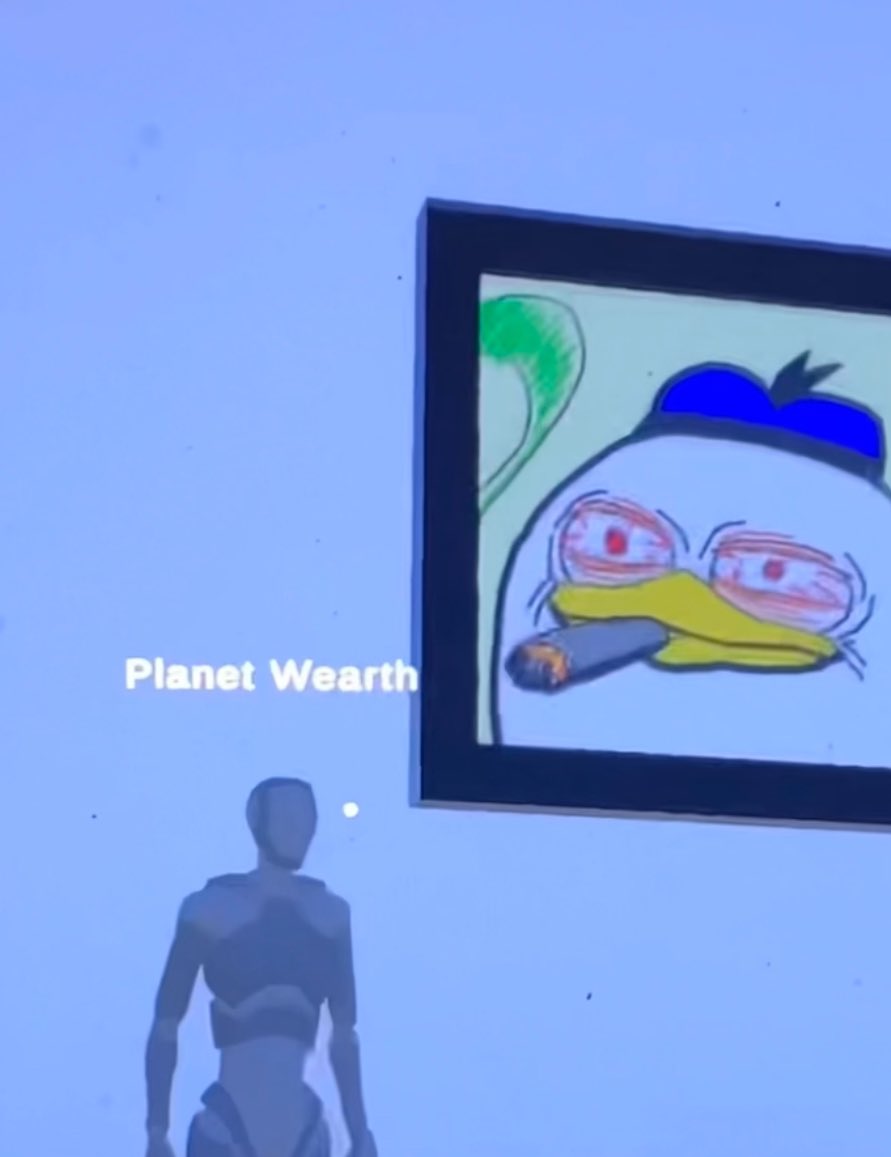 Planet_Wearth's tweet photo. If only there was such a place… 

🌐Virtual farming
🌐Hidden Drops, 
🌐VIP Alpha, 

❔Do MEMES and NFTs have utility? 

They can 🚀

#NFT #MEME #AI #RWA #GameFI ##CRYPTO in the #METAVERSE 

🦆 #DOLAN $DOLAN the #duck https://t.co/jRZyp1AOWm