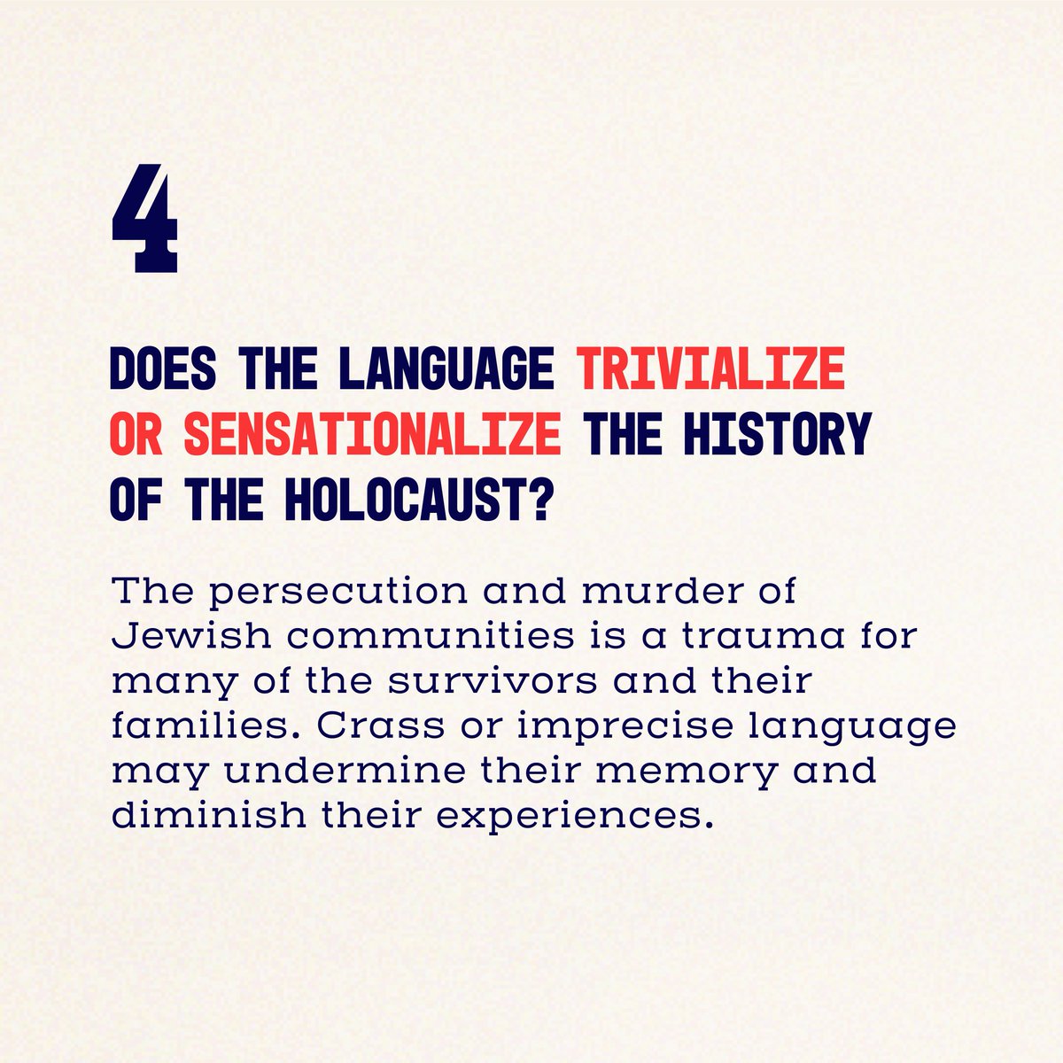 UNESCO's tweet photo. Facts are history’s building blocks.

Yet the truth about the Holocaust in increasingly under attack, eroding human rights &amp; the memory of those who suffered.

How can journalists report accurately about this complex &amp; violent history? #ProtectTheFacts