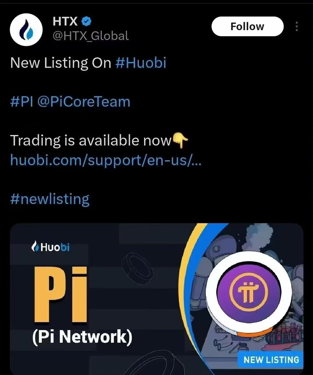 据说🗣火币交易所老板📱孙宇晨计划向#PINetwork 团队投资，获得一定份额的Pi币现货💰并希望尼古拉斯可以单边和火币 达成共识🤳看来孙宇晨想通过Pi的庞大流量把火币做成全球第一大加密货币交易所🤩谈谈你的看法，畅所欲言❗️自行分辨💥