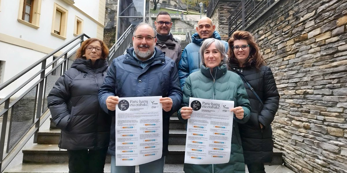 🔵Eskola-kontseiluak ebaluatzeko eta hobetzeko tresna egin dugu HEIZE eta EHIGEk. 

Helburuak⬇️
🔶Eskola-komunitatearen parte-hartzea sustatu.
🔶Euskal Eskola Publikoa ahaldundu.

+info: euskaleskolapublikoa.eus/eu/eskola-kont…

#publikoadabidea