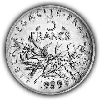 Generations7080's tweet photo. Si tu as connu cette pièce de 5 francs, on peut dire que tu fais partie d'une génération formidable 🤩 https://t.co/Mc4tRzclAe