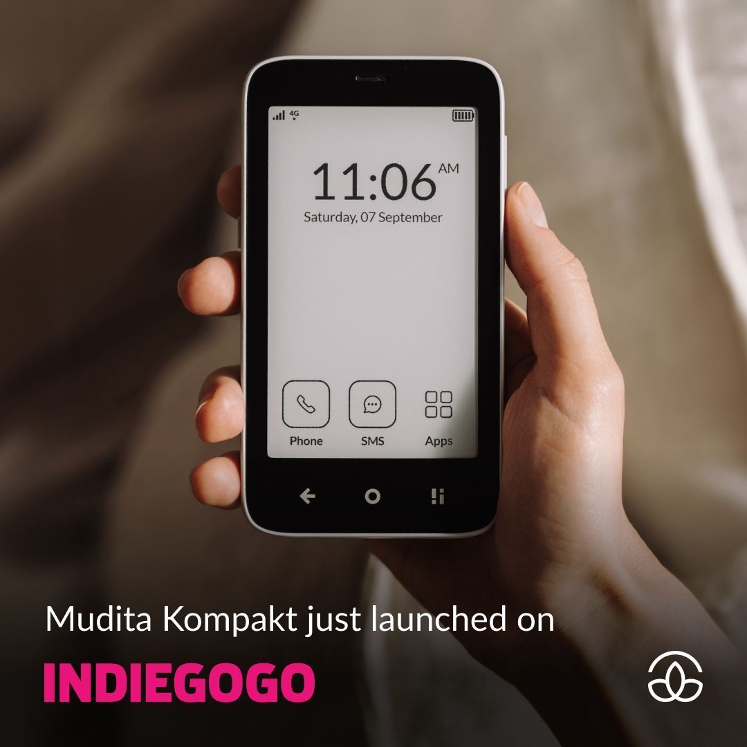 wearemudita's tweet photo. Mudita Kompakt is available for pre-orders again on Indiegogo, and you can still grab a really good deal:
⚪ €319 for a single Mudita Kompakt
⚪ €297.50 per unit in a bundle
Check it here ➡️ https://t.co/bVIdsTieYr
#MuditaKompakt #einkphone https://t.co/tRw5UKuQ5u