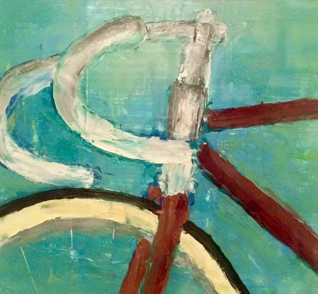 CapoVelo's tweet image. Cycling Image of the Day capovelo.com/cycling-image-… #TrackBike #TrackCycling #Velodrome #10Speed #TenSpeed #cycling #bike #bicycle #BikePainting #bikerace #bicyclerace #VeloArt #BicyclePainting #BikeArt #CyclingPainting #InThePeloton #Peloton #CyclingArt