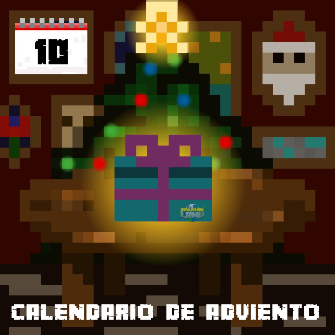 LandSpanish's tweet photo. ⚔️ Día 10 del calendario de adviento en Spanishland 🎄: Si quieres saber más sigue el hilo... ⬇️
#MinecraftRoleplay #CalendarioDeAdviento #Spanishland #Extremo #GamingAdventures #minecraftservidores #minecraftlovers #minecraftespaña #gamingcommunity #TwitchStreamers https://t.co/VXKbFfY8CK