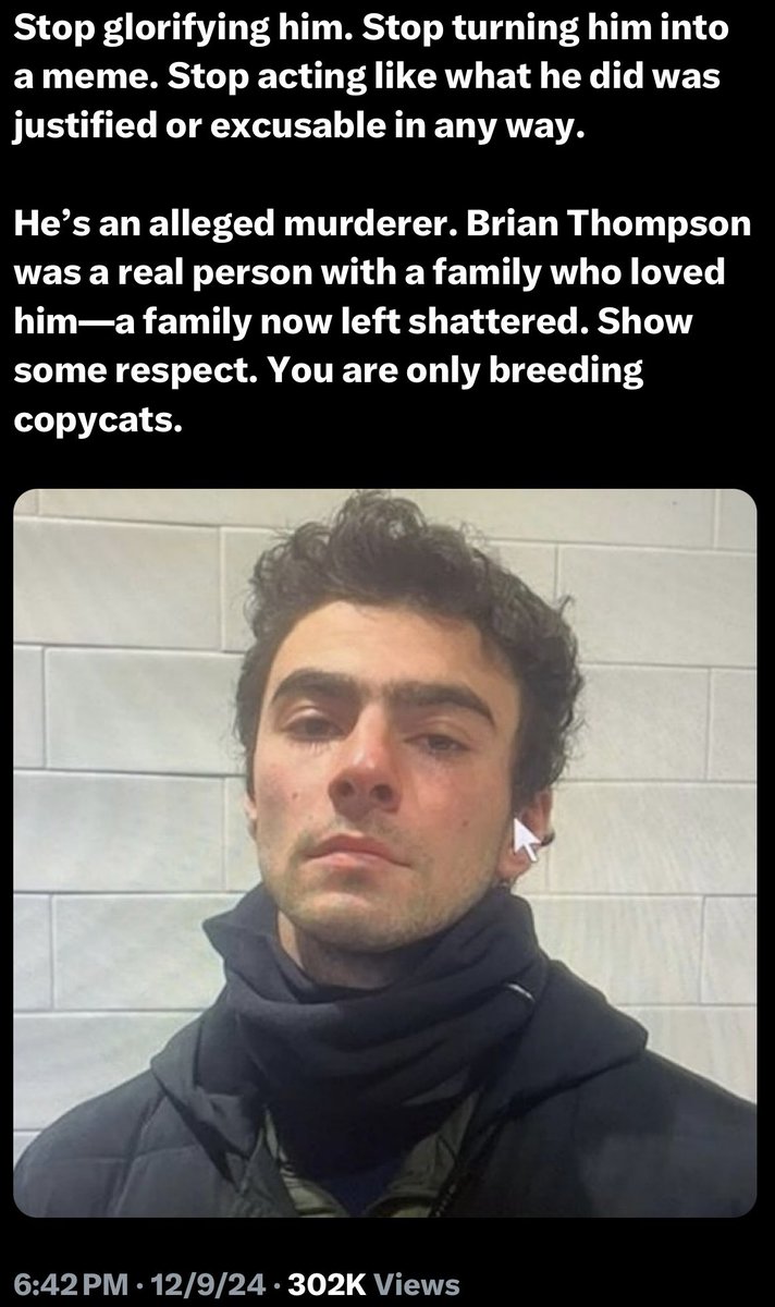 sshuttari's tweet image. If Trump can be president after getting convicted then we can glorify Luigi