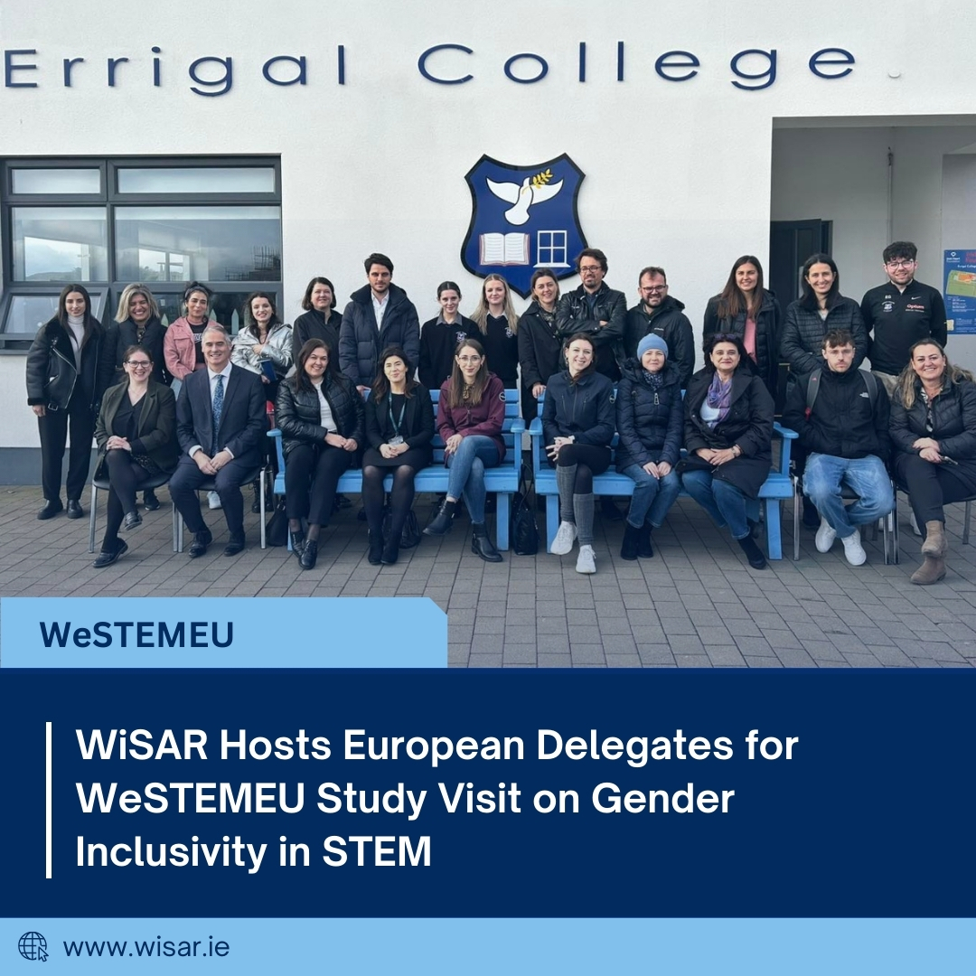 The <a href="/interregeurope/">Interreg Europe</a> <a href="/WeSTEMEUproject/">WeSTEMEU</a> project, focused on advancing gender inclusivity in STEM across Europe, recently held a two-day study visit in Letterkenny, coordinated by the WiSAR Lab at ATU Donegal.

More: wisar.ie/wisar-hosts-eu…