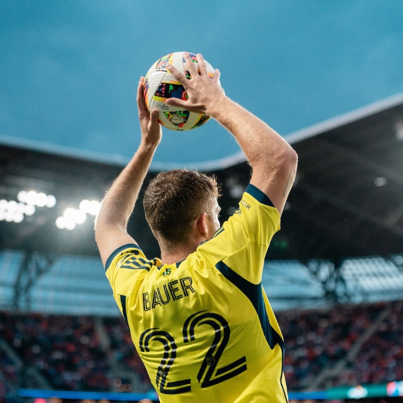 NashvilleSC's tweet photo. Back like he never left 🔒

We’ve re-signed center back Josh Bauer to a new deal ✍️
