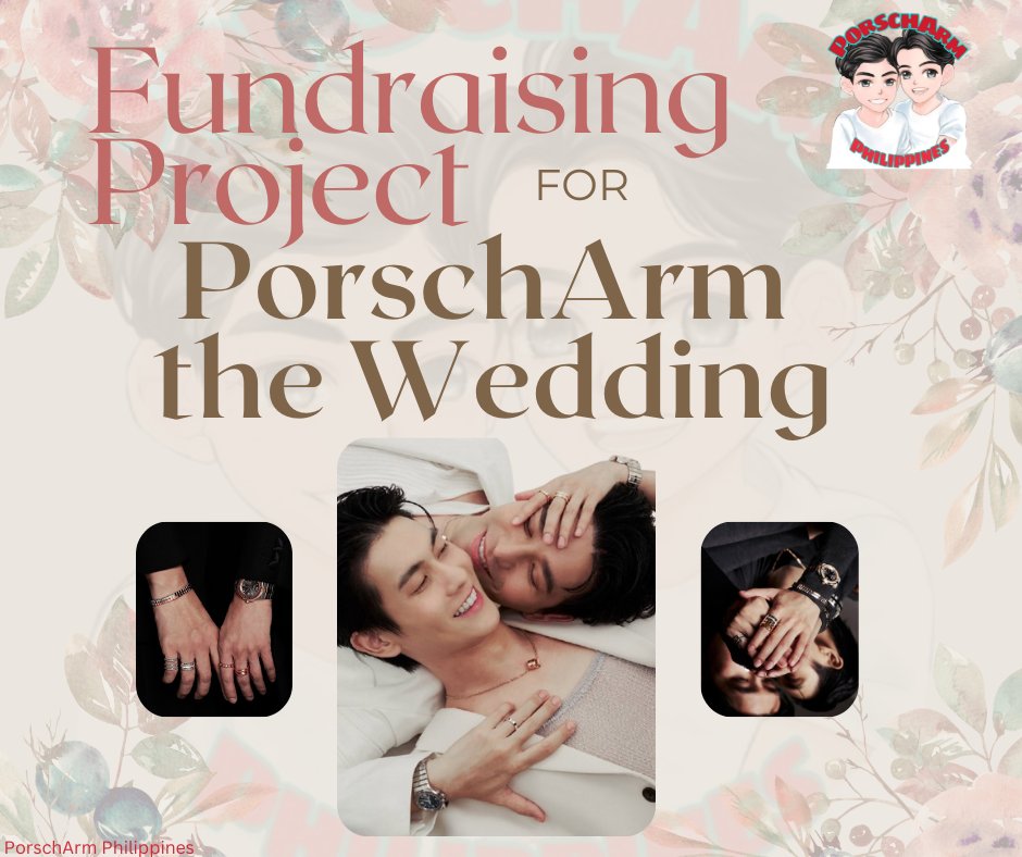 PorschArmPH's tweet photo. Fundraising Project for #PorschArmTheWedding
You're Invited to Celebrate and Support Love!

#PorschArm
#PorschArmPH
#PorschApiwat
#ArmArmArm https://t.co/AJejkZwY6s