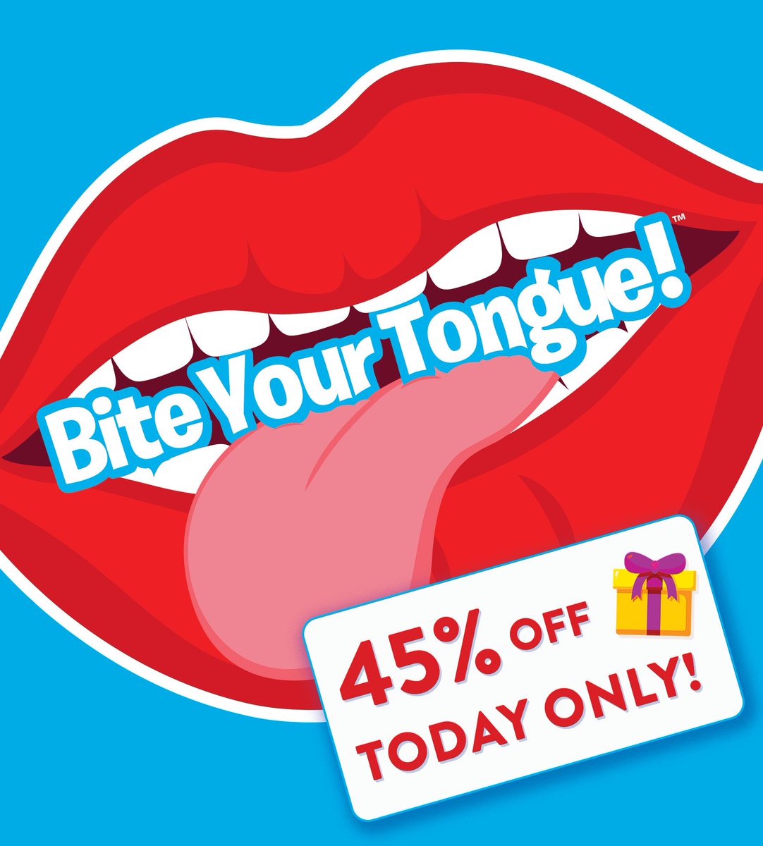 Today's BONUS game will leave you speechless: 45% off Bite Your Tongue! Our hit party game where the clues are written down for you. Just say them. BUT every round sets limits on how you can speak. You’ll laugh. You’ll cry. You’ll make hilarious memories!
rnrgames.com