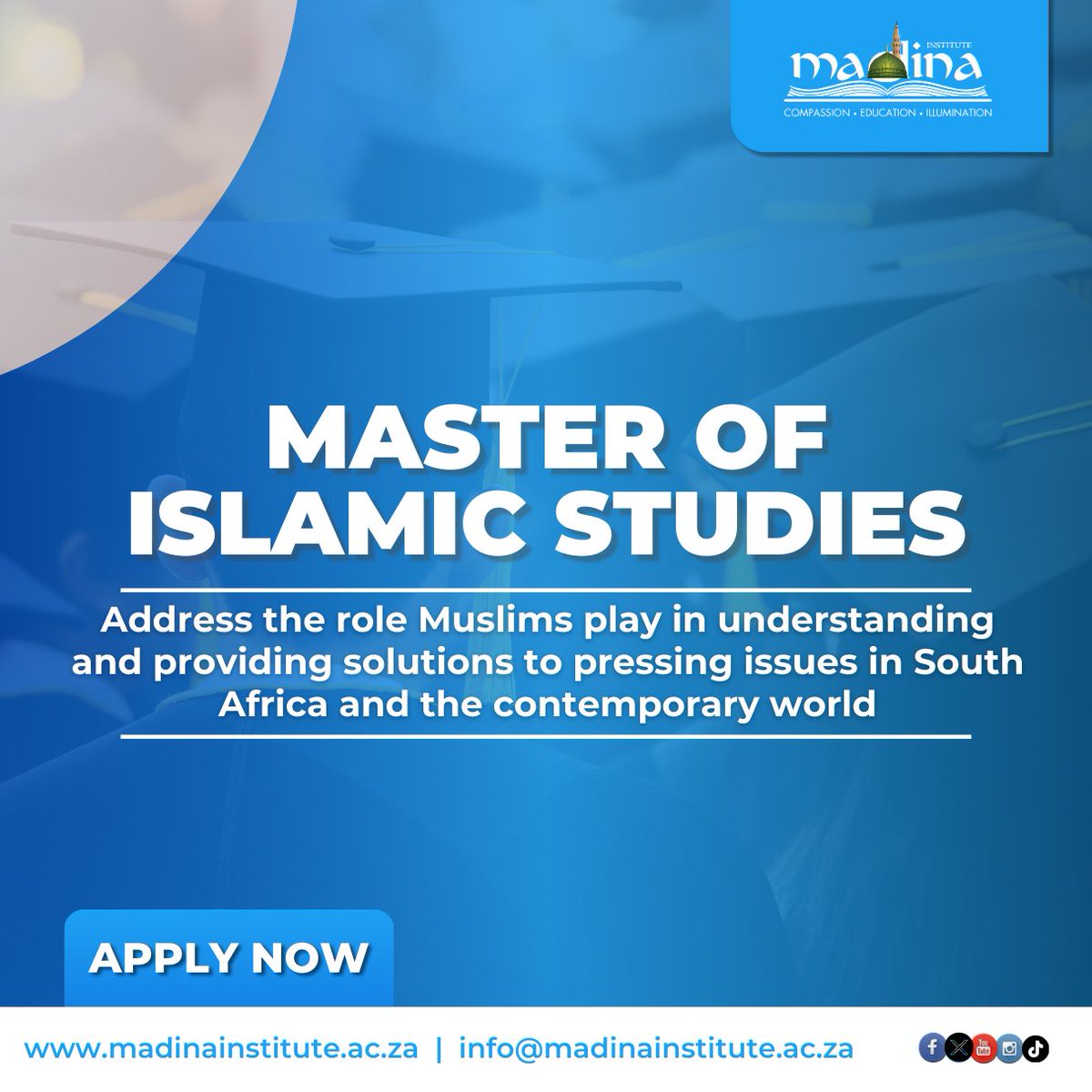 🌟 Your Journey to Success Starts Here at Madina Institute! 🌟

Explore our programs and discover the path that’s right for you:

Click here for more info. madinainstitute.ac.za