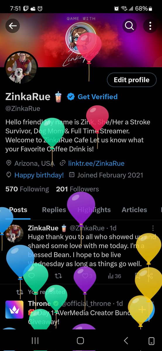ZinkaRue 🧋 tweet media