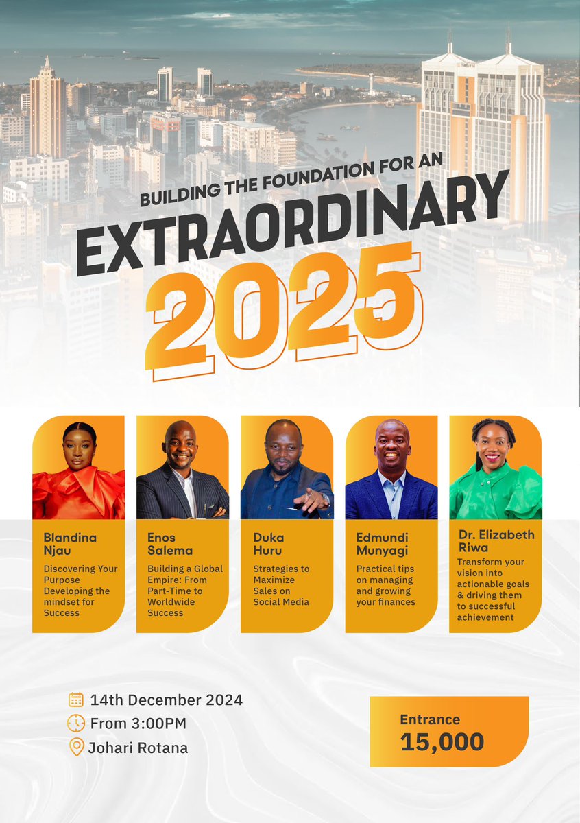 Join me this December 14th at Johari Rotana as I share practical tips on managing and growing your finances to help you build a solid foundation for an extraordinary 2025! Whether you’re looking to take control of your personal finances or grow your wealth, this session is for u