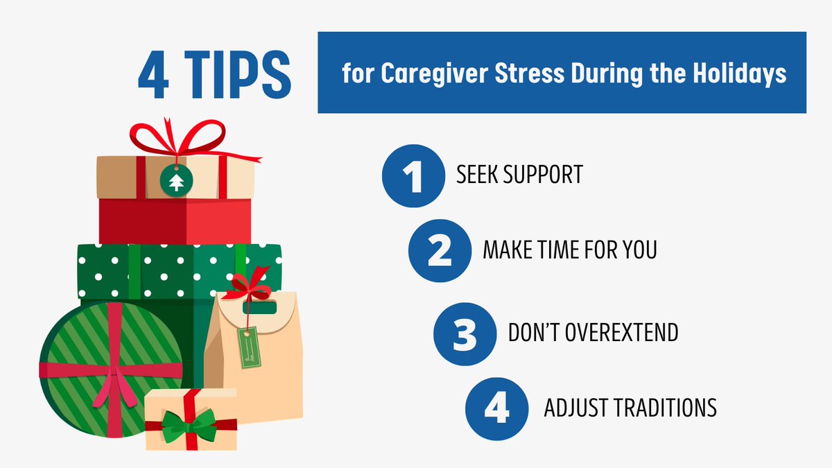 The holiday season can be a stressful time, especially for caregivers of those with memory loss. To make this season joyful and memorable, it's just as important to take care of yourself. Here are some tips to help you navigate the holidays with a little more ease.