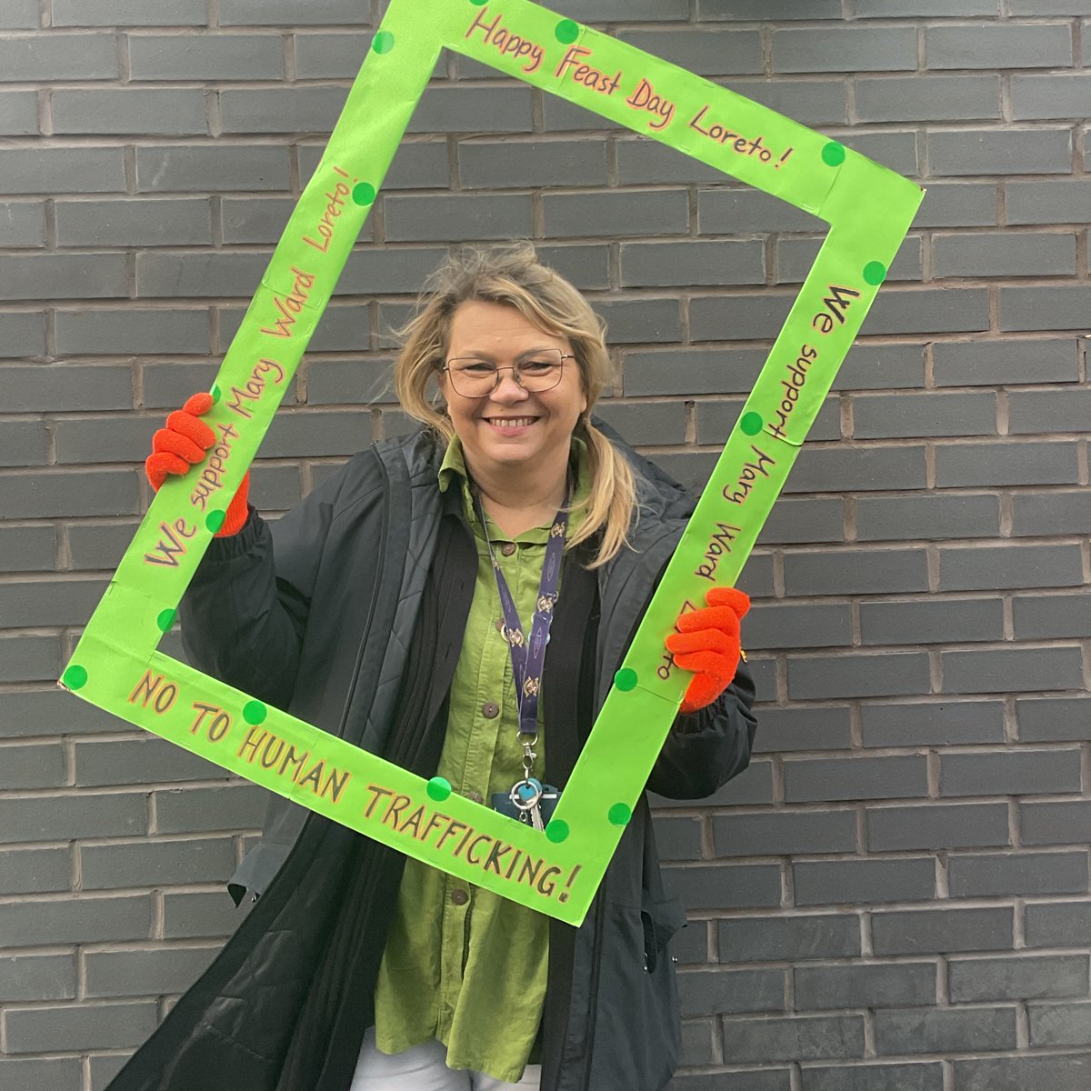 ChaplainLHS's tweet photo. @loretochorlton could not wait to add their message of Hope. True agents of change #Internationality #OurLadyOfLoreto #Advent2024 @marywardloreto @IbvmE @ibvmngo @RCSalfordEd @SalfordDiocese https://t.co/hooPZJyPM3