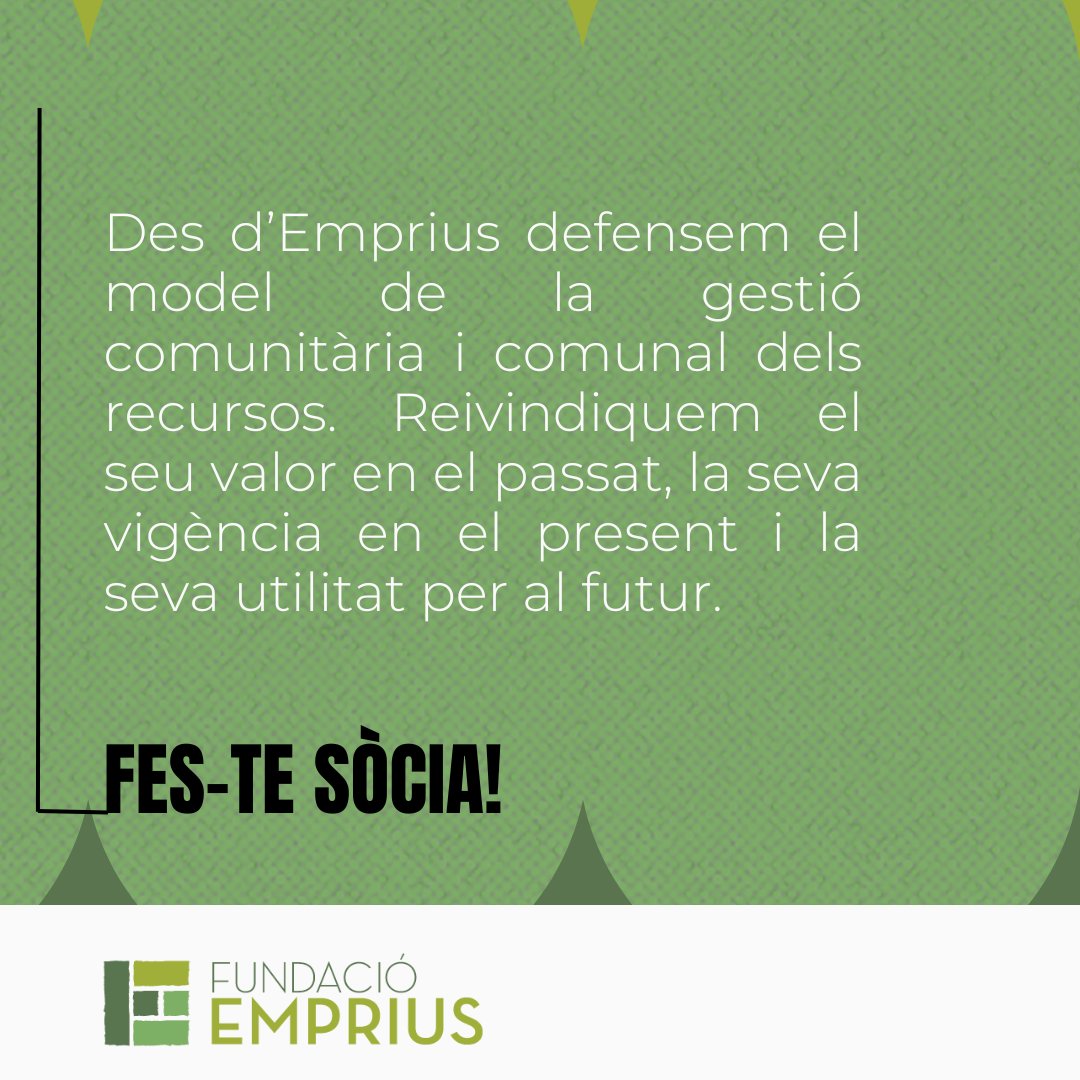 Fundació Emprius (@fundacioemprius) on Twitter photo SI NO HAGUESSIN ROBAT ELS COMUNALS...
...a Tor no haguessin matat Sansa!
Fes-te sòcia d'Emprius aquest desembre i desgrava l'any que ve fins el 80% de la quantitat aportada!
➡️ emprius.cat/collabora
#SiNoHaguessinRobatElsComunals SI NO HAGUESSIN ROBAT ELS COMUNALS...
...a Tor no haguessin matat Sansa!
Fes-te sòcia d'Emprius aquest desembre i desgrava l'any que ve fins el 80% de la quantitat aportada!
➡️ emprius.cat/collabora
#SiNoHaguessinRobatElsComunals