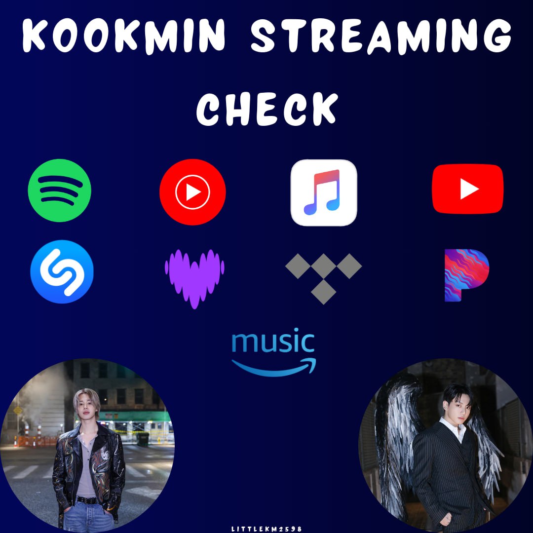 Littlekm2598's tweet photo. Hi friends💗 hope you're doing great. Sorry for being absent work, study, exam day soon >.<
Please keep supporting and loving our babies

🚨Playlists for Jimin and Jungkook more⤵️ 
*https://t.co/ecZjDNf4k1
*https://t.co/8Q1EvDyNx7
*https://t.co/LKPiBsurdy
*https://t.co/dIjxf3rPLy https://t.co/SjWQimV4f8