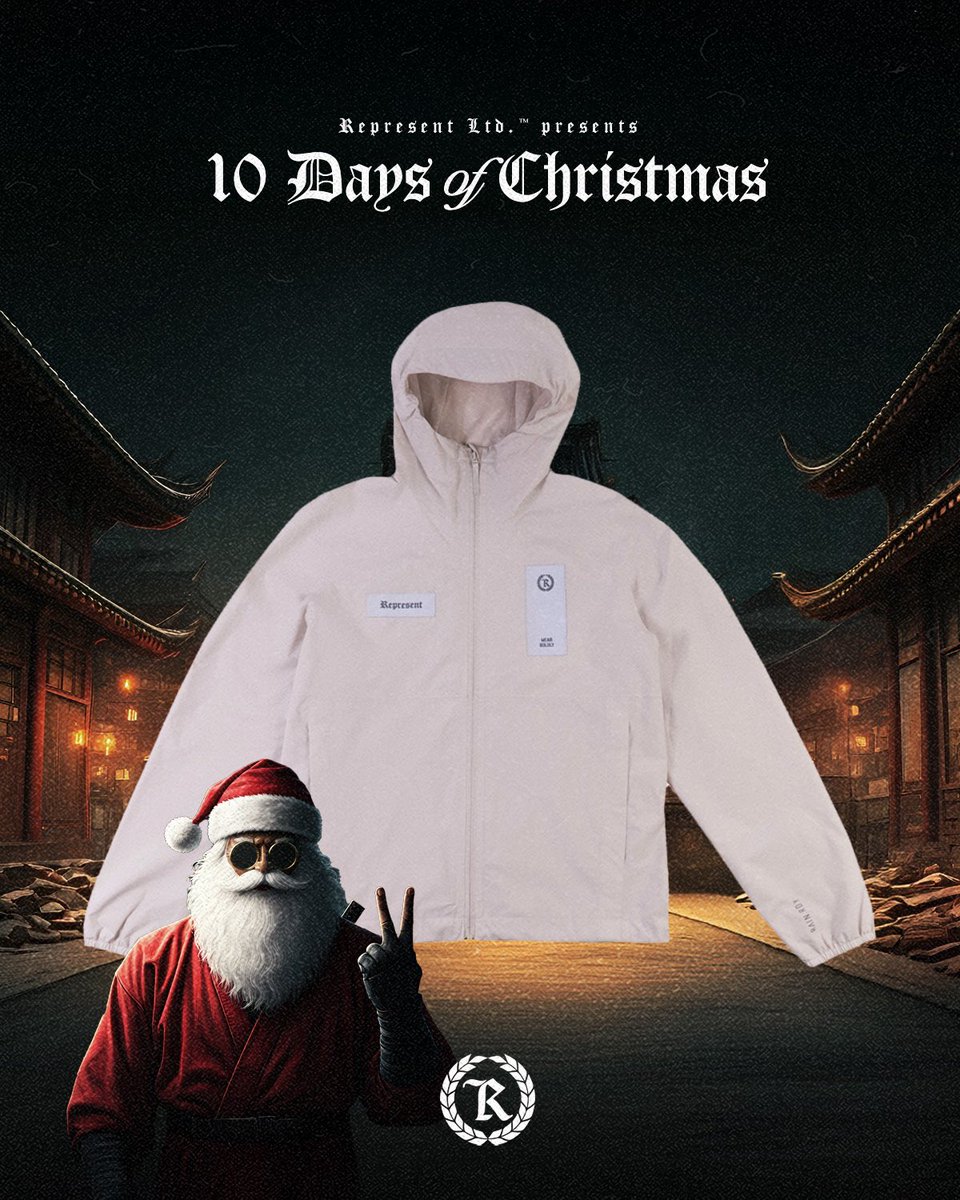 RepresentLTD's tweet photo. 10 DAYS OF CHRISTMAS // DAY TWO DROP
Waterproof Zip Hooded Jacket, trail or city-ready fully waterproofed made with recycled materials // https://t.co/12zE0GA40P
LIMITED BATCH // WEAR BOLDLY
#represent
#wearboldly
#10daysofxmas
WEAR BOLDLY.
LIVE BOLDLY.
REPRESENT BOLDLY. https://t.co/W3NDR6ICkG