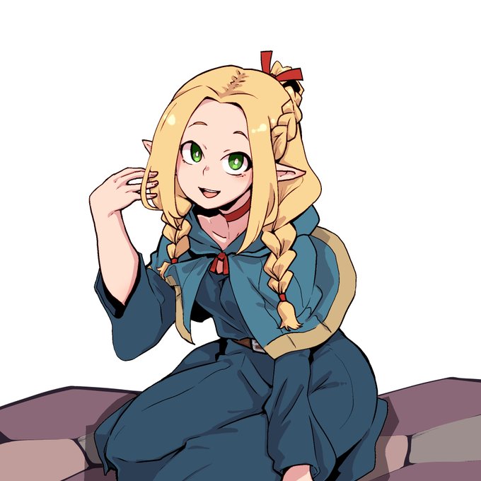 エルフが描きたかったのでマルシル描きました。 