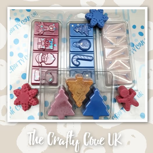 skipper68uk's tweet image. Who said Christmas trees have to be green, gingerbread men brown and snowflakes white
Gorgeous colours and scents ..
Red - spring awakening, blue - cotton fresh and off white Mrs H frosted eucalyptus
#handmadewaxsnapbars #buylocalsupportlocal
