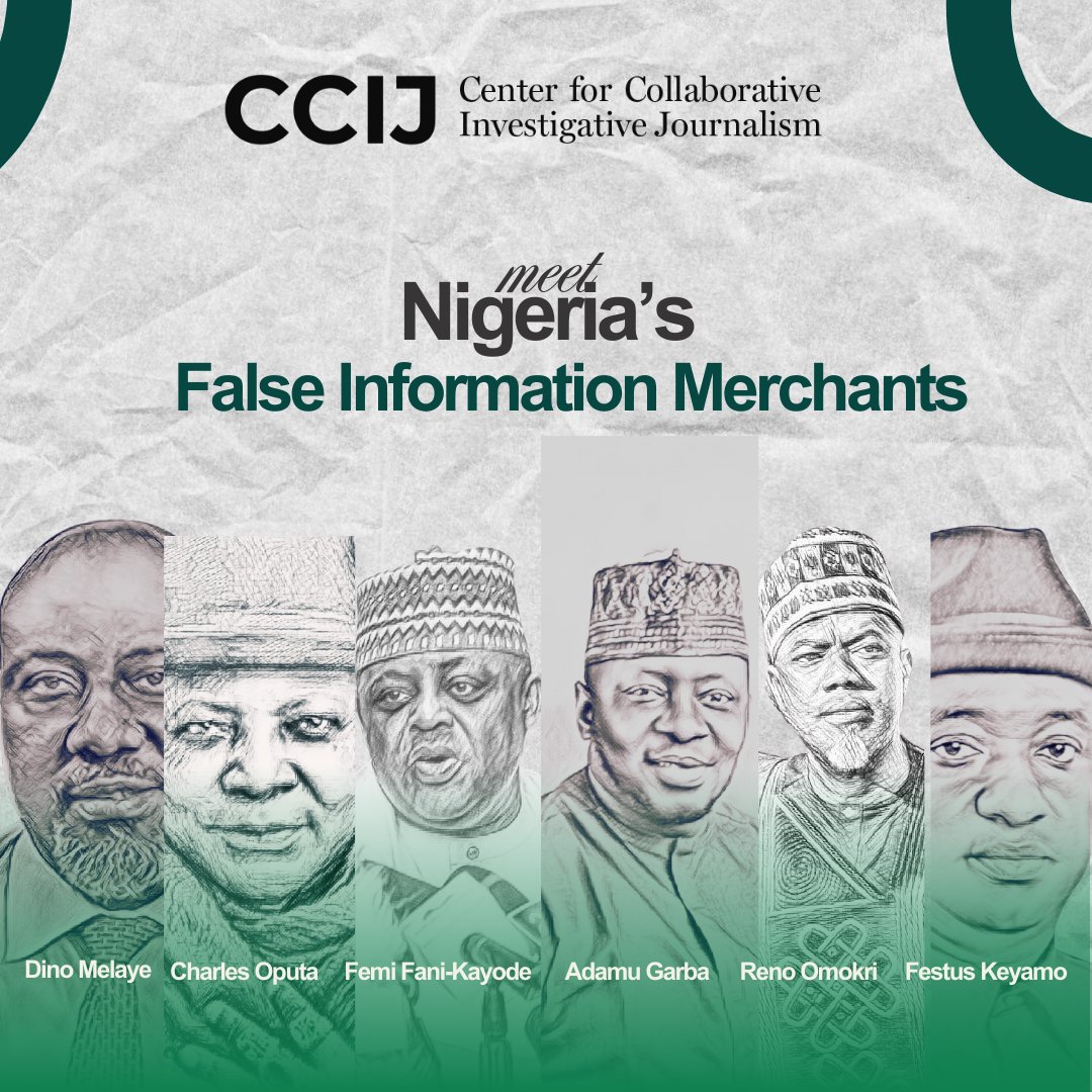 Center for Collaborative Investigative Journalism (@the_ccij) on Twitter photo Accurate information is vital for successful elections and vibrant democracies, but Nigeria's 2023 general election saw a surge of false claims from political party spokespersons and influencers. These falsehoods, often aimed at swaying voters or inciting violence, were not new Accurate information is vital for successful elections and vibrant democracies, but Nigeria's 2023 general election saw a surge of false claims from political party spokespersons and influencers. These falsehoods, often aimed at swaying voters or inciting violence, were not new