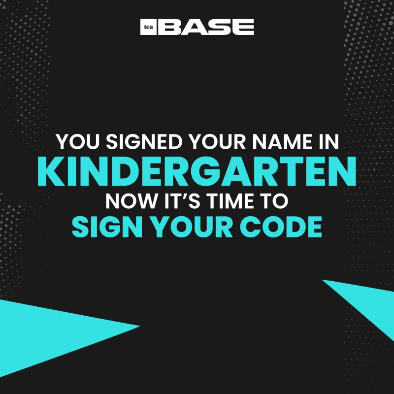 teaprotocol's tweet photo. Code speaks louder than words - sign it securely with teaBASE. Trusted by top projects, teaBASE takes care of your commits.

Brought to you by Max Howell and the creators of Homebrew.