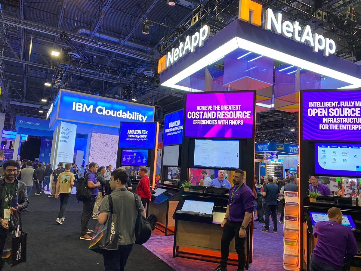 spot_flexera's tweet image. What an incredible time we had at #AWSreInvent! We were excited to deliver enlightening sessions on a host of topics to packed audiences.

Discover more about Spot by NetApp&apos;s AI-powered solutions to automate and optimize your cloud : ntap.com/3ZraUCB

#SpotbyNetApp #AI