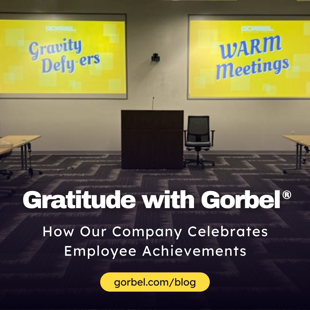 Our latest blog explores the programs that make Gorbel® an engaging place to work and some special ways we appreciate our employees.

Start Reading ➡️🔗 bit.ly/GratitudeGorbe…

#Gorbel #EmployeeAppreciation #WorkplaceCulture #Gratitude #GorbelFamily #CulturalEnablers