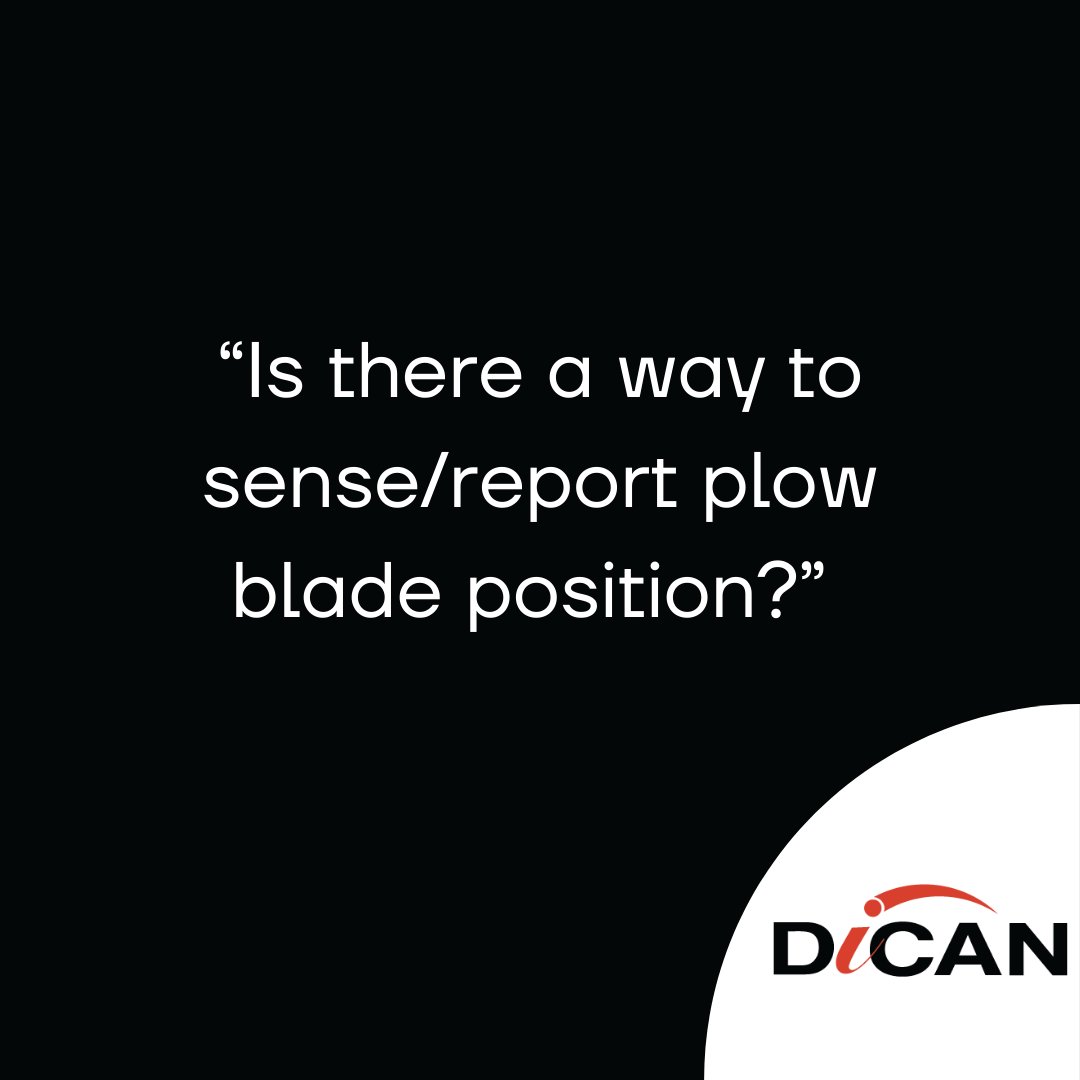 DicanInc's tweet image. This week in our FAQ series, we&apos;re highlighting the sensors that monitor plow blade position. 

Have any other questions? We’re here to assist! #FAQSeries #SafetyFirst