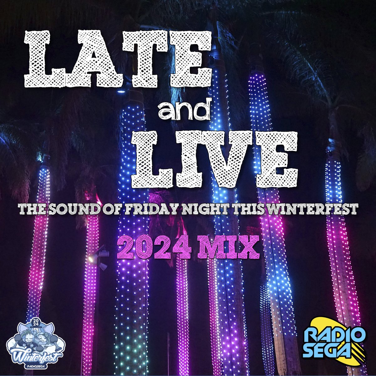 RadioSEGA's tweet image. "The Sound of Friday Night on RadioSEGA" joins in on our #RSWinterFest! Relive the #SEGA tunes that were in Late and Live's "2024 Mix" special this Friday and be part of our event's 10th anniversary edition through 16th December!

🔗 radiosega.net/shows/blog/lat…