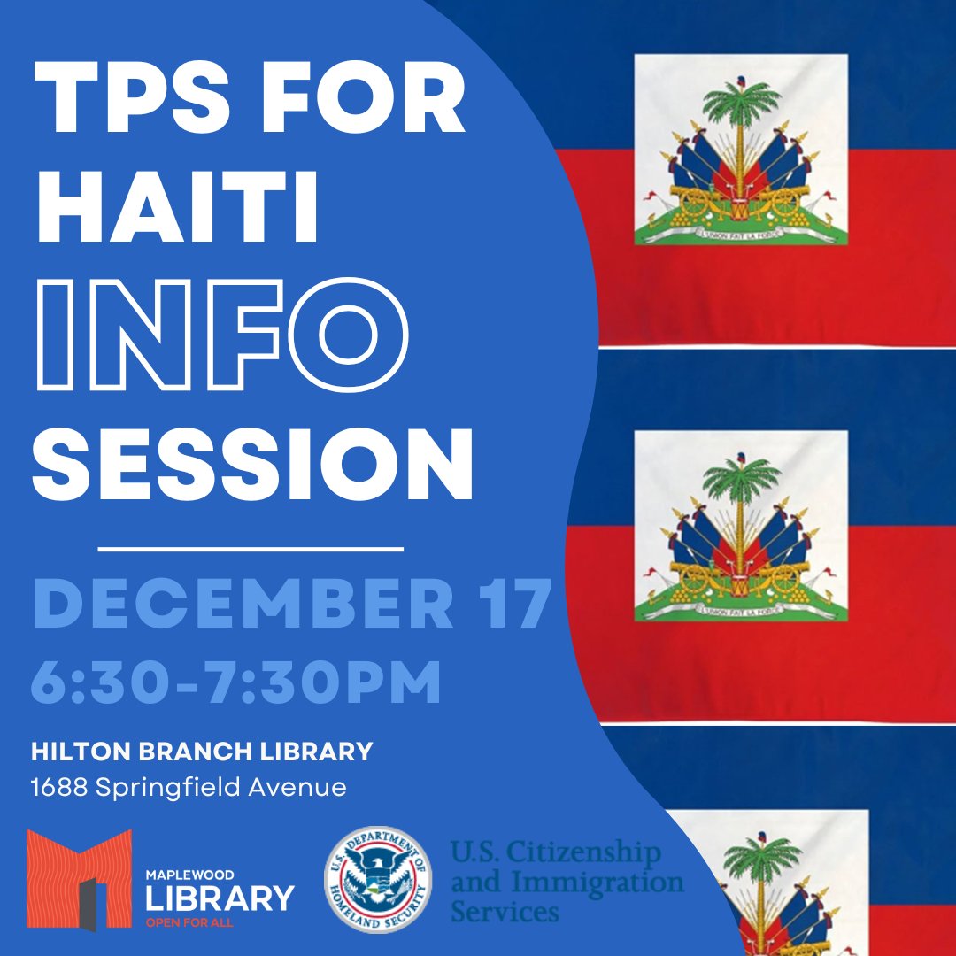 Maplewood Library tweet media