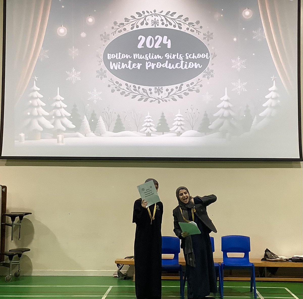 GirlsBolton's tweet photo. The countdown to our Winter Production is on! Rehearsals are in full swing, and our talented students are brimming with excitement. Get ready for an unforgettable performance! Stay tuned for event details. 🎶✨ #BMGSArts #WinterProduction #CreativityInAction https://t.co/mKy4kUcnLD