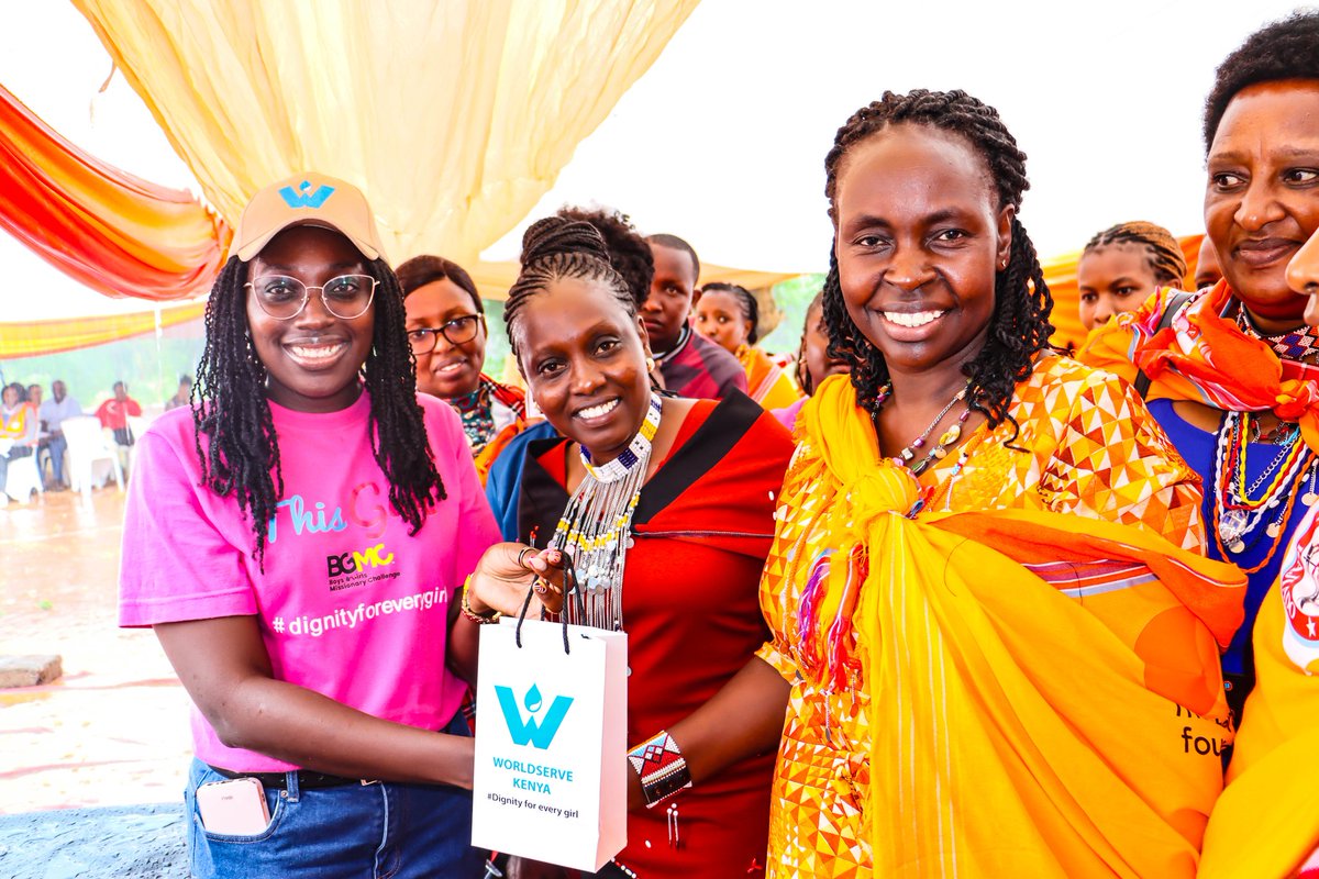worldserveKenya's tweet photo. In Namanga with First Lady Edna Lelelenku, we united to end violence against women and girls. Together, we empowered young girls by distributing sanitary pads. Grateful to all who made this day impactful.

#UniteToEndViolence #EmpowerGirls #WorldServeKenya https://t.co/STXM9LFlA3