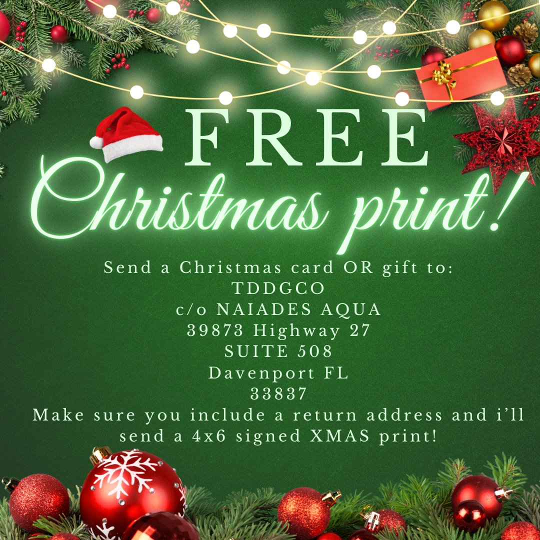 NaiadesCosplay's tweet photo. FREE CHRISTMAS PRINT! You can be international :) I have the fancy stamps! #christmas #holidays #freeprint https://t.co/ZSG3btpWHI