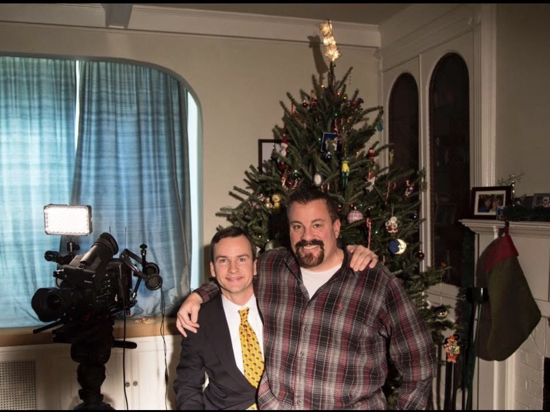 9 years ago today.  I worked with G for a bunch of years at stations in MA and RI.  It was a blast shooting this #xmas promo with him. #garyvosot #tvnews #tvreporter #tvnewspromo