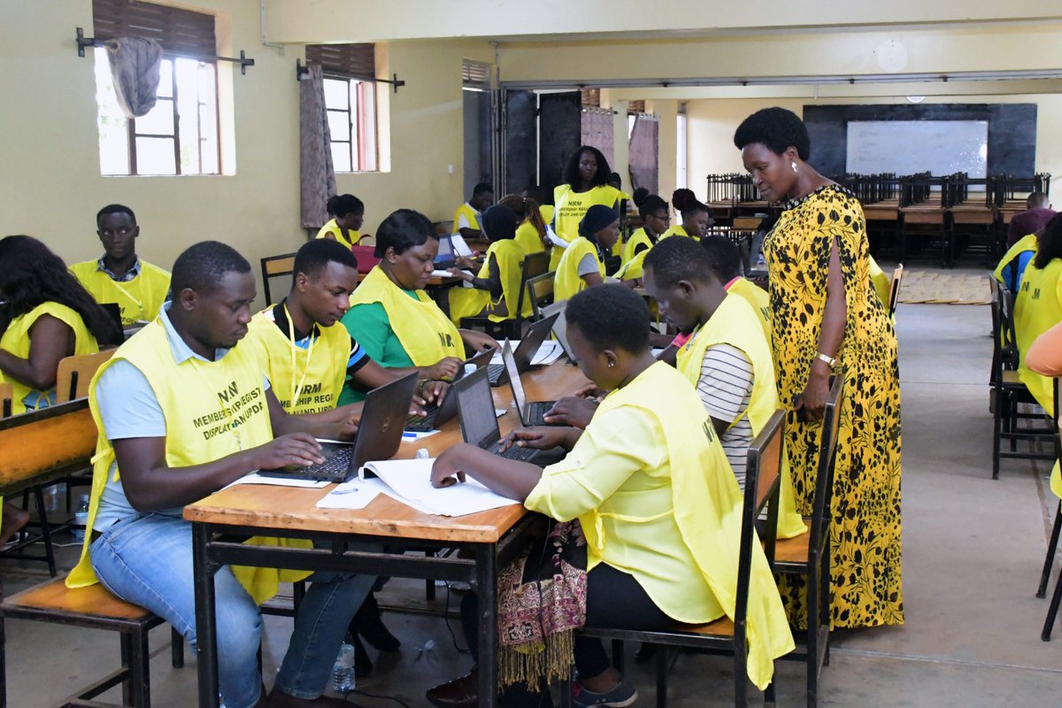 NRM Party (@nrmonline) on Twitter photo The National Resistance Movement (NRM) is in the process of digitizing its membership register to improve party mobilization and ensure more transparent internal election processes.
The Director of Mobilization and Cadre Identification at the NRM Secretariat, <a href="/HonSeninde/">Hon. Rosemary Nansubuga Seninde</a>, The National Resistance Movement (NRM) is in the process of digitizing its membership register to improve party mobilization and ensure more transparent internal election processes.
The Director of Mobilization and Cadre Identification at the NRM Secretariat, <a href="/HonSeninde/">Hon. Rosemary Nansubuga Seninde</a>,