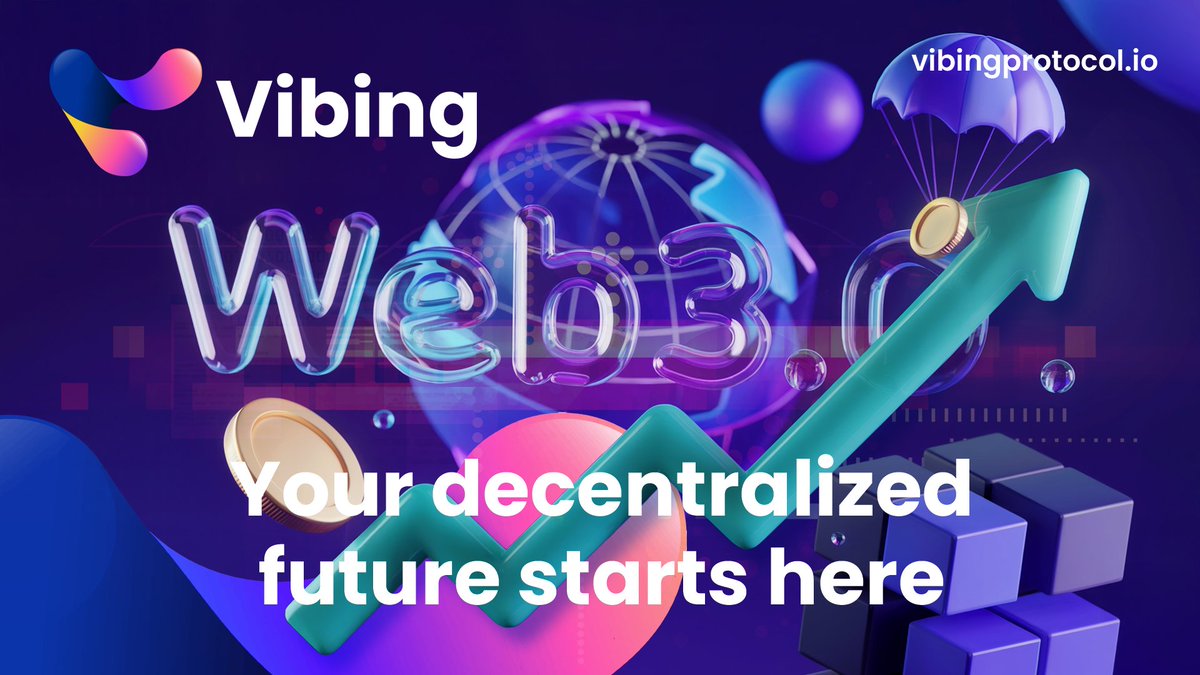 VibingProtocol's tweet photo. ⚡️ Experience next-gen data management with #VibingProtocol!
🍁 Customize your Web3 presence, track assets in real-time, & catch premium airdrops.
🚀 Your decentralized future starts here!
$VBG https://t.co/lv4mqoRKfQ