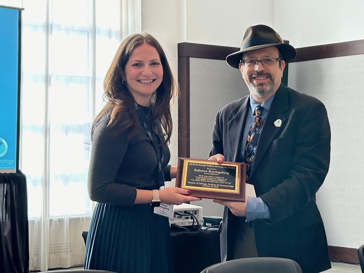 Annals awarded two FIT Awards at the 2024 ACAAI Annual Meeting. Learn more about these exceptional award recipients and their articles, as well as the FIT Awards, and start thinking about who you would like to nominate for the 2025 awards! loom.ly/YgPQ9ng