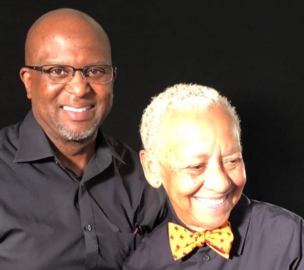 We were recording a video of her as the namesake for the VT Class of 2020 class ring namesake. She wanted me to teach her  to tie a bow tie.  

"We are strong and brave and innocent and unafraid. We are better than we think, and not quite what we want to be." -- Nikki Giovanni