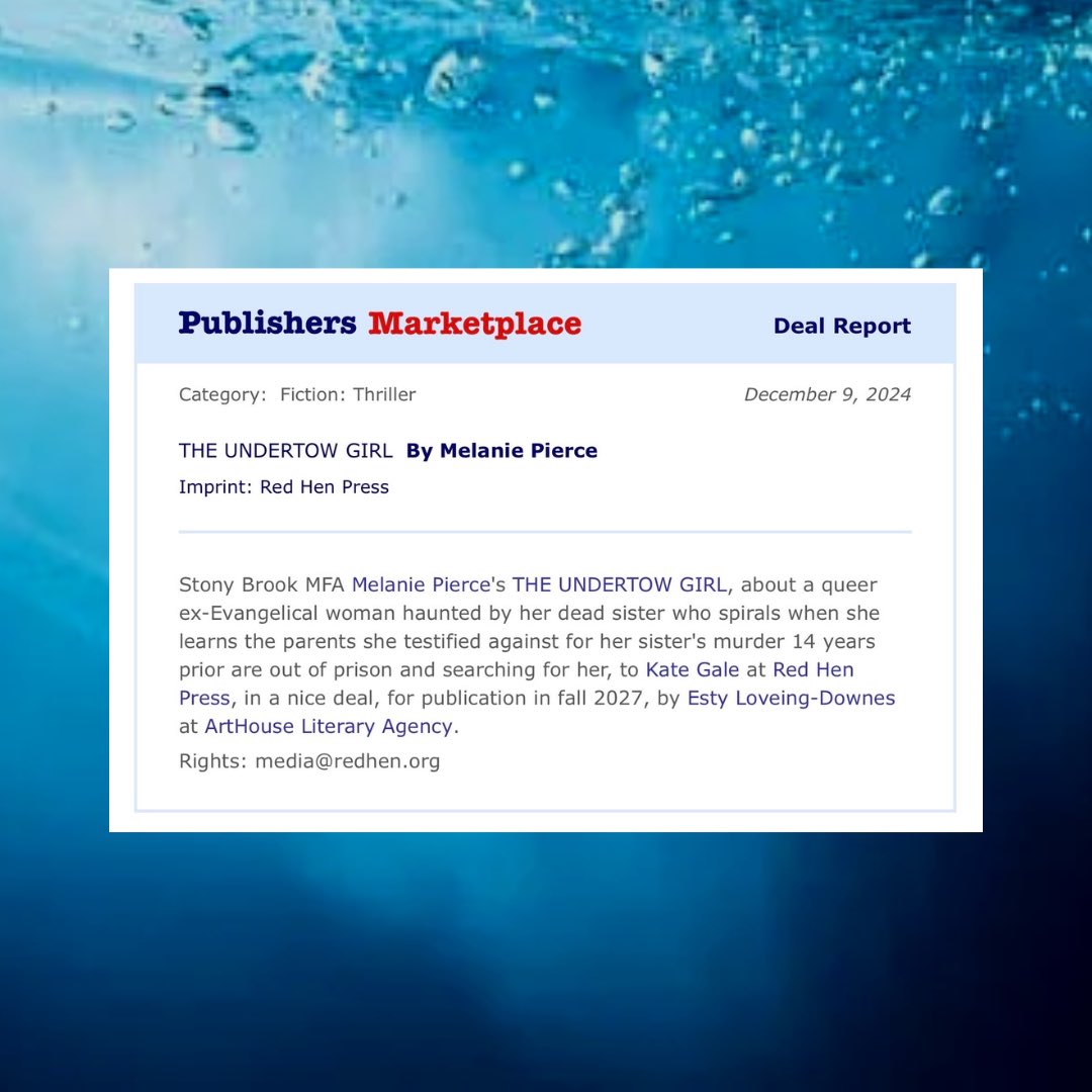 Excited to share my debut novel about the power of sisterhood, women fighting for autonomy in a world hellbent against us having it, and what it’s like to question everything you thought you knew. 🖤🪦🧡

Huge thanks to <a href="/RedHenPress/">Red Hen Press</a> and my agent <a href="/estywrites/">Esty</a> for making it happen!