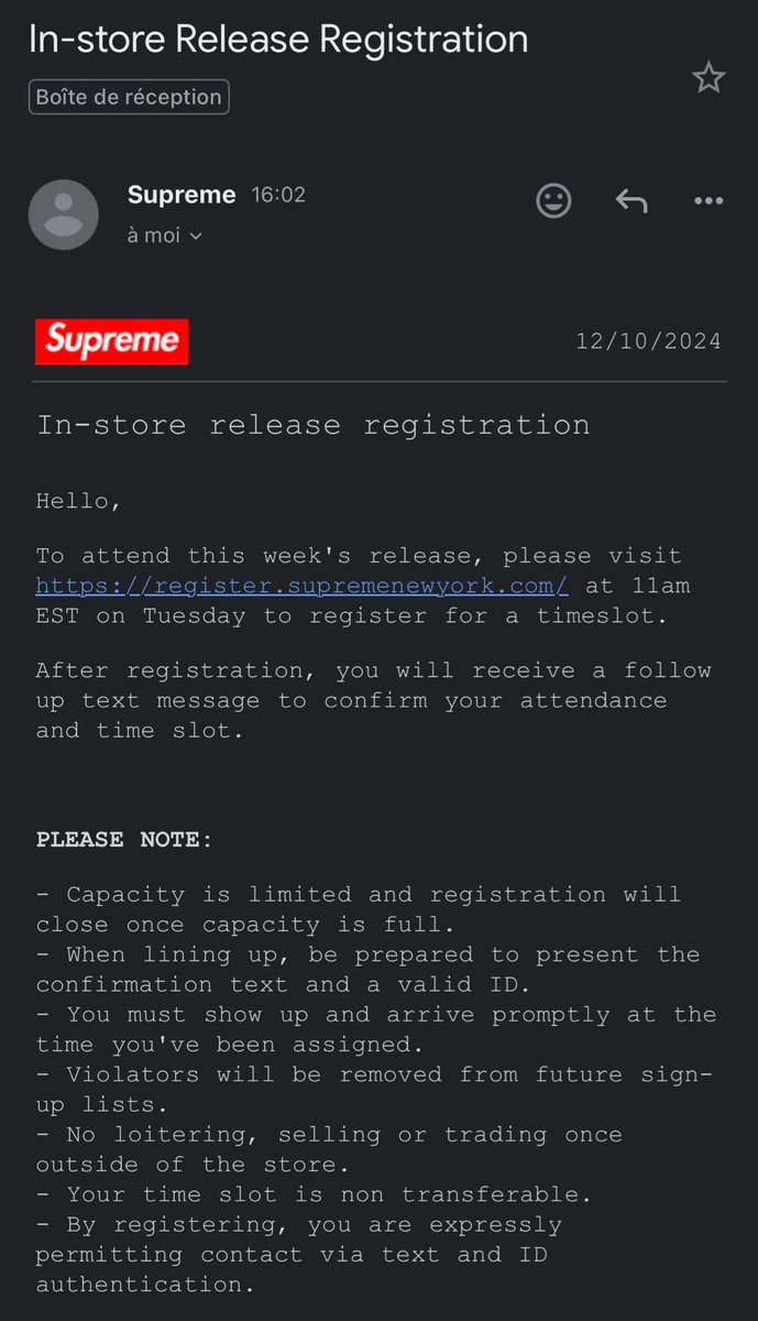 Supreme Drops tweet media