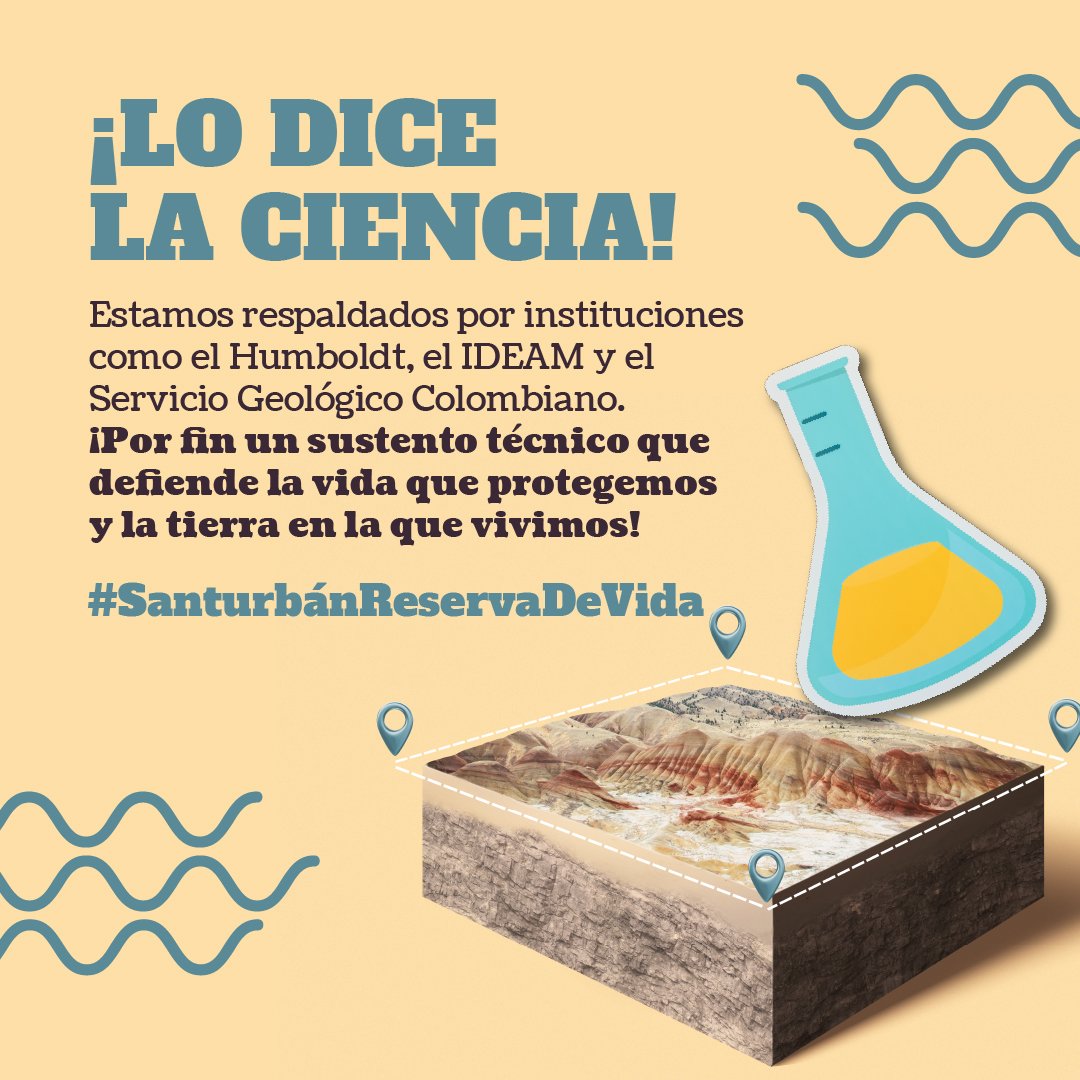 ComiteSanturban's tweet photo. La área de reserva para Santurbán tiene vigencia por dos años mientras se hacen los estudios necesarios para una solución definitiva.

Debemos estar alertas para que esa solución definitiva se cumpla y Santurbán y nuestra 💧  sea protegida 

#SanturbánReservaDeVida https://t.co/uUL0om5914