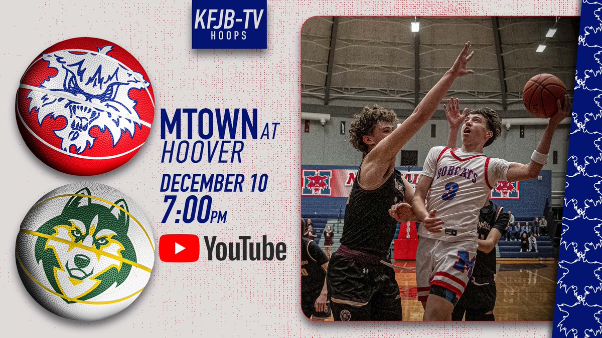 🏀 Super Tuesday action in the <a href="/iowa_alliance/">Iowa Alliance Conference</a> on KFJB-TV!

🆚 <a href="/DMHuskies/">Hoover Activities</a> 
⏰ Coverage starts at 7:00 pm. (Bonus Coverage of Girls Basketball)
🎙️ <a href="/TVBrandonLewis/">Brandon Lewis</a> 
📺 YouTube.com/@kfjbtv