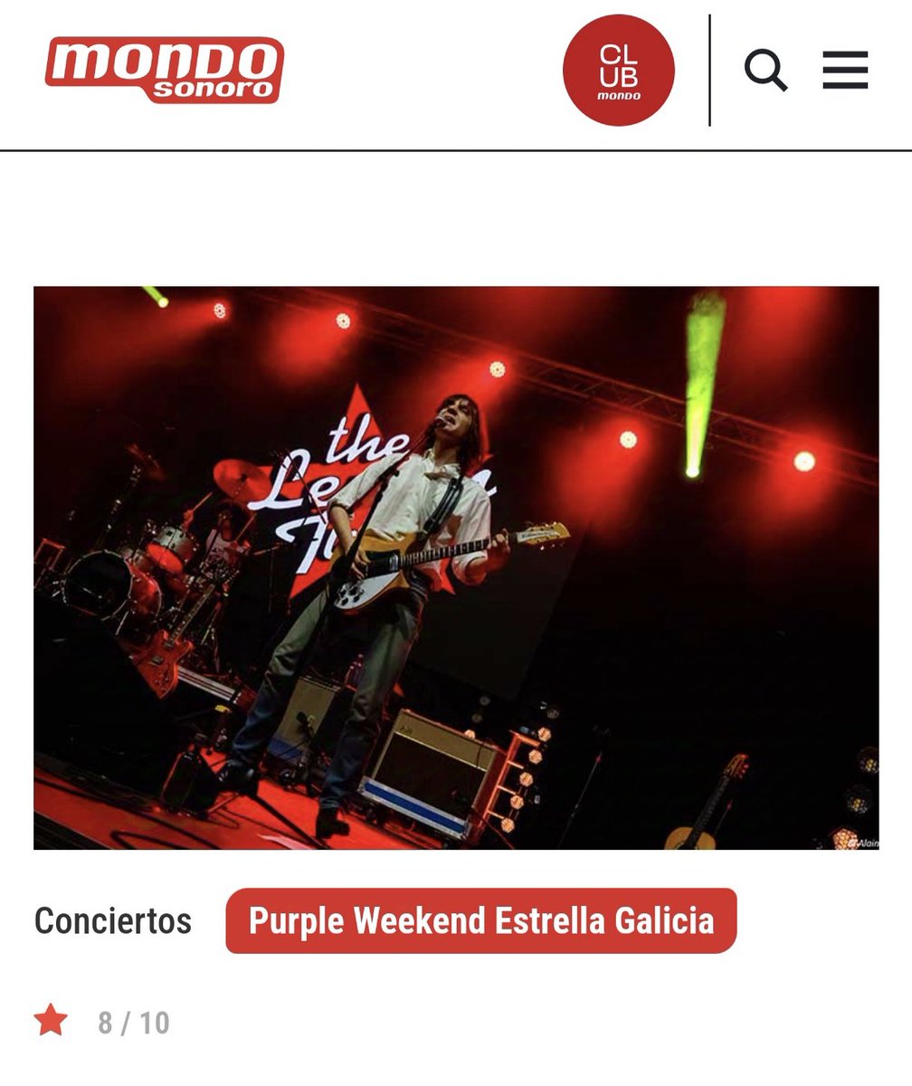 Purple Weekend Estrella Galicia (@elpurpleweekend) on Twitter photo 📰 "Sin perder su esencia pero (...) abriéndose con lógica y sentido hacia propuestas inéditas y quizá más tangenciales (...). Clasicismo, desde luego, pero sin perder de vista la actualidad, en definitiva".
#PurpleWeekend2024 visto por <a href="/mondo_sonoro/">Mondo Sonoro</a> 👉🏻 bit.ly/3D835KJ 📰 "Sin perder su esencia pero (...) abriéndose con lógica y sentido hacia propuestas inéditas y quizá más tangenciales (...). Clasicismo, desde luego, pero sin perder de vista la actualidad, en definitiva".
#PurpleWeekend2024 visto por <a href="/mondo_sonoro/">Mondo Sonoro</a> 👉🏻 bit.ly/3D835KJ