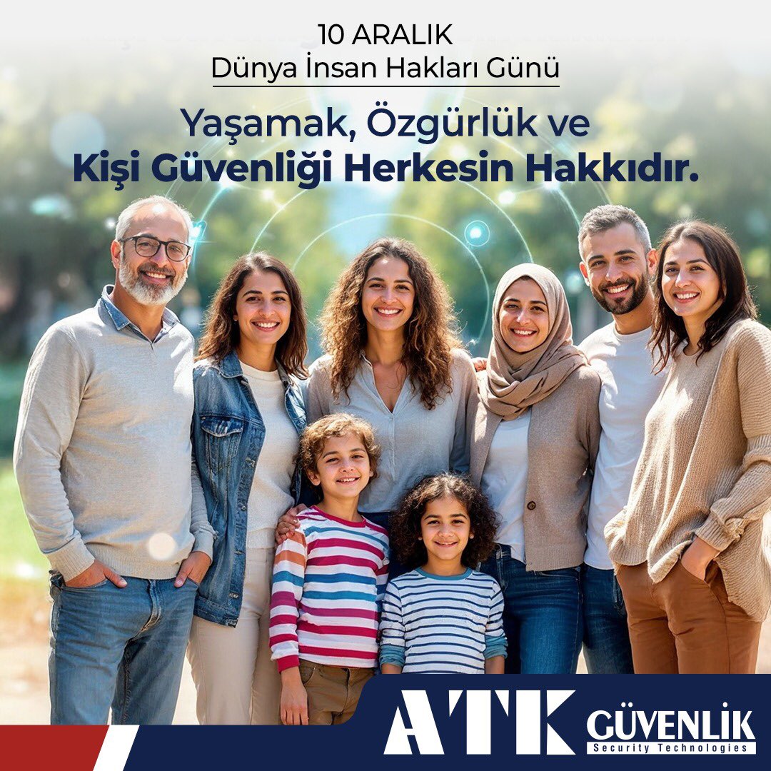 10 Aralık #İnsanHaklarıGünü kutlu olsun.