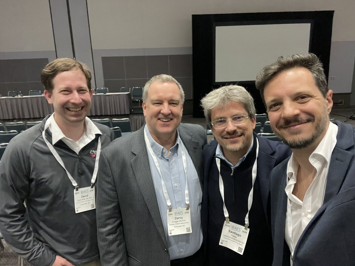 That’s a wrap for #AES2024 
Great meeting with collegues and friends. Always exciting new projects cooking!