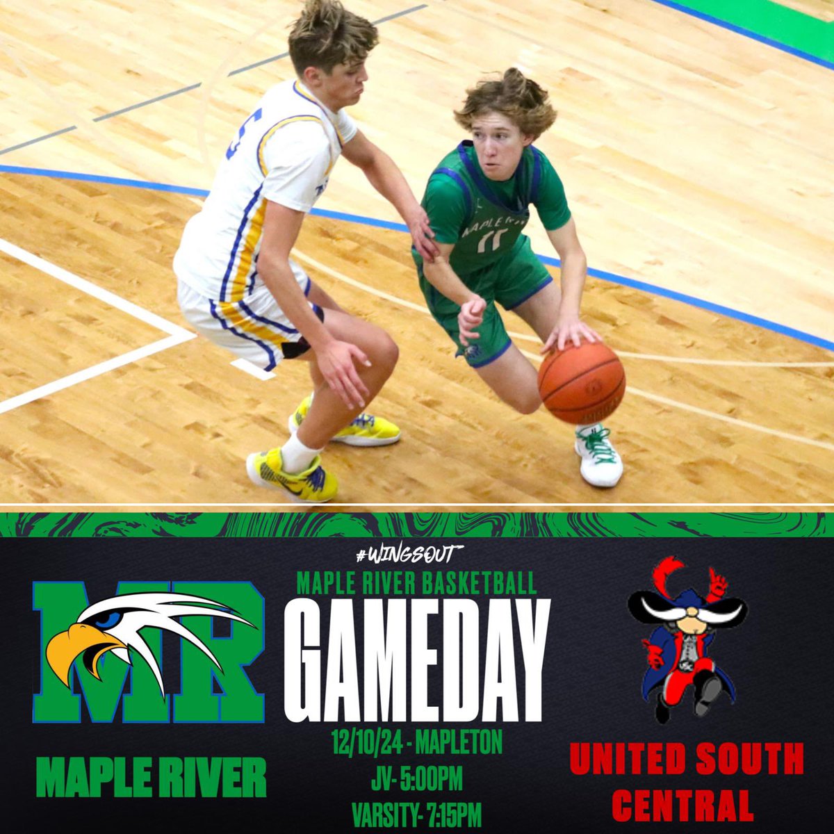 Maple River Basketball (@mreaglesbball) on Twitter photo 